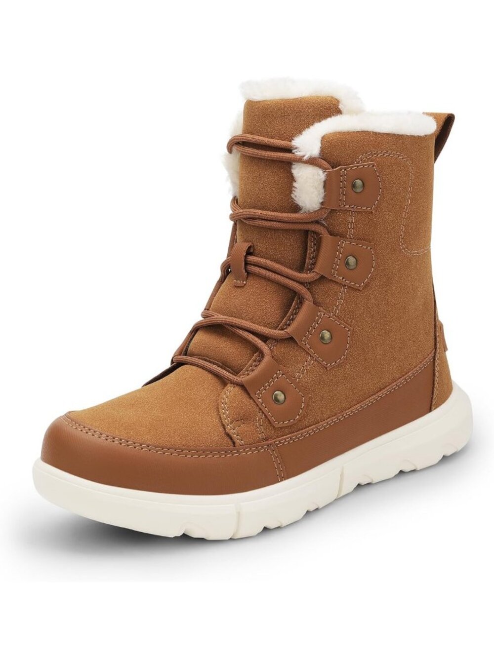 Cozy Lace-Up Ankle Snow Boots for Women | Warm, Waterproof, Stylish Winter